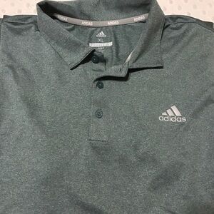 Adidas Men's Golf Green Polo Shirt